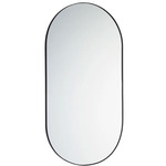 Capsule Mirror - Matte Black / Mirror