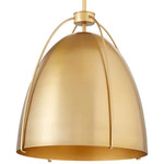 Jamie Pendant - Aged Brass / Aged Brass