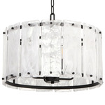 Prestige Pendant - Matte Black / Alabaster