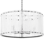 Prestige Pendant - Matte Black / Alabaster