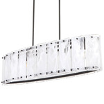 Prestige Linear Pendant - Matte Black / Alabaster