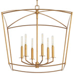 Mantle Pendant - Gold Leaf