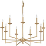 Eldorado Chandelier - Aged Brass