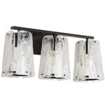 Prestige Bathroom Vanity Light - Matte Black / Alabaster