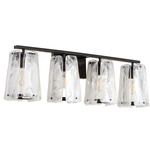 Prestige Bathroom Vanity Light - Matte Black / Alabaster