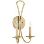 Maryse Wall Sconce - Aged Brass