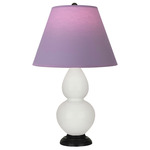 Double Gourd Table Lamp - Lily / Lavender / Plum Lining