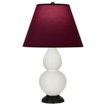Double Gourd Table Lamp - Lily / Plum / Lavender Lining