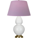 Double Gourd Table Lamp - Lily / Lavender / Plum Lining