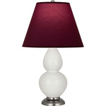 Double Gourd Table Lamp - Lily / Plum / Lavender Lining