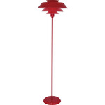 Pierce Floor Lamp - Ruby Red