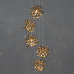 Argent Mon Bijou Pendant - White / Gold Plated
