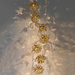 Argent Mon Bijou Pendant - White / Gold Plated