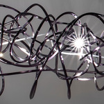 Doodle Horizontal Suspension - Black Nickel