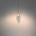 Harpe Pendant - White / Matte Nickel