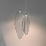 Harpe Multi Light Pendant - White / Matte Nickel