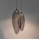 Harpe Multi Light Pendant - White / Matte Black Nickel