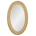 Athena Oval Mirror - Natural / Mirror