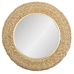 Athena Round Mirror - Natural / Mirror