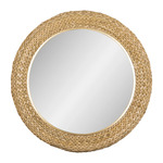 Athena Round Mirror - Natural / Mirror