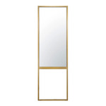 Hopscotch Floor/ Wall Mirror - Gold / Mirror