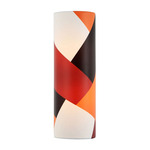 Patchwork Bathroom Vanity Light - Black / Brass / Patchwork
