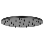 Round Multiport Canopy - Nightshade Black