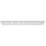 Rectangular Multiport Canopy - Polished Nickel