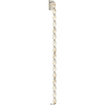 Collier Alabaster Wall Sconce - Polished Nickel / Alabaster