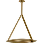 Cymbal Pendant - Natural Brass / Natural Brass