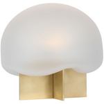 Fio Table Lamp - Hand Rubbed Antique Brass / Etched Glass