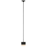 Gable Alabaster Pendant - Nightshade Black / Alabaster