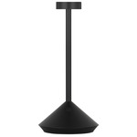Moneta Short Rechargeable Table Lamp - Black