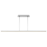 Stagger Linear Pendant - Polished Stainless Steel