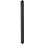 Stagger Outdoor Wall Light With Backplate - Outdoor Black