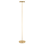 Tepa Portable Floor Lamp - Hand Rubbed Antique Brass