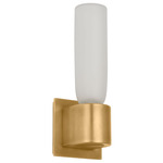 Volver Wall Sconce - Hand Rubbed Antique Brass / Etched Glass