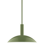 Stack Glow Stem Pendant - Fern Green