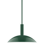 Stack Glow Stem Pendant - Forest Green