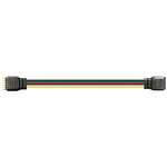RGBTW Strip Power Feed / Flexible Connector - Black