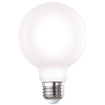 G25 Med Base 9W 120V Warm Dim 90CRI 2-PACK - Milky