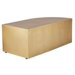 Cortez Cocktail Table - Antique Brass
