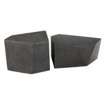 Drover Outdoor Cocktail Tables Set of 2 - Black