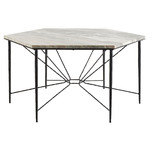 Estrella Dining Table - Blackened Iron / Toronto