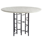 Enito Entry Table - Blackened Iron / Smoke