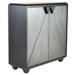 Ellington Cabinet - Ebony / Gray