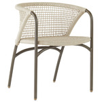 Enzo Outdoor Dining Chair - Black / Blonde