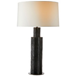 Eris Table Lamp - Ebony / Off White
