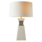 Dynasty Table Lamp - Ivory / White