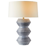 Drifter Table Lamp - Blue / Off White